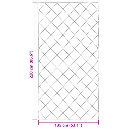 Ganzjahresbettdecke Anthrazit 220 x 135 cm Mikrofaser