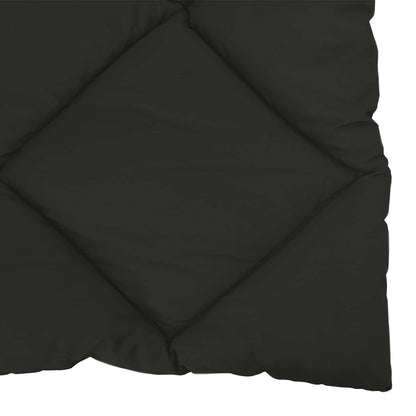 Ganzjahresbettdecke Schwarz 220 x 135 cm Mikrofaser