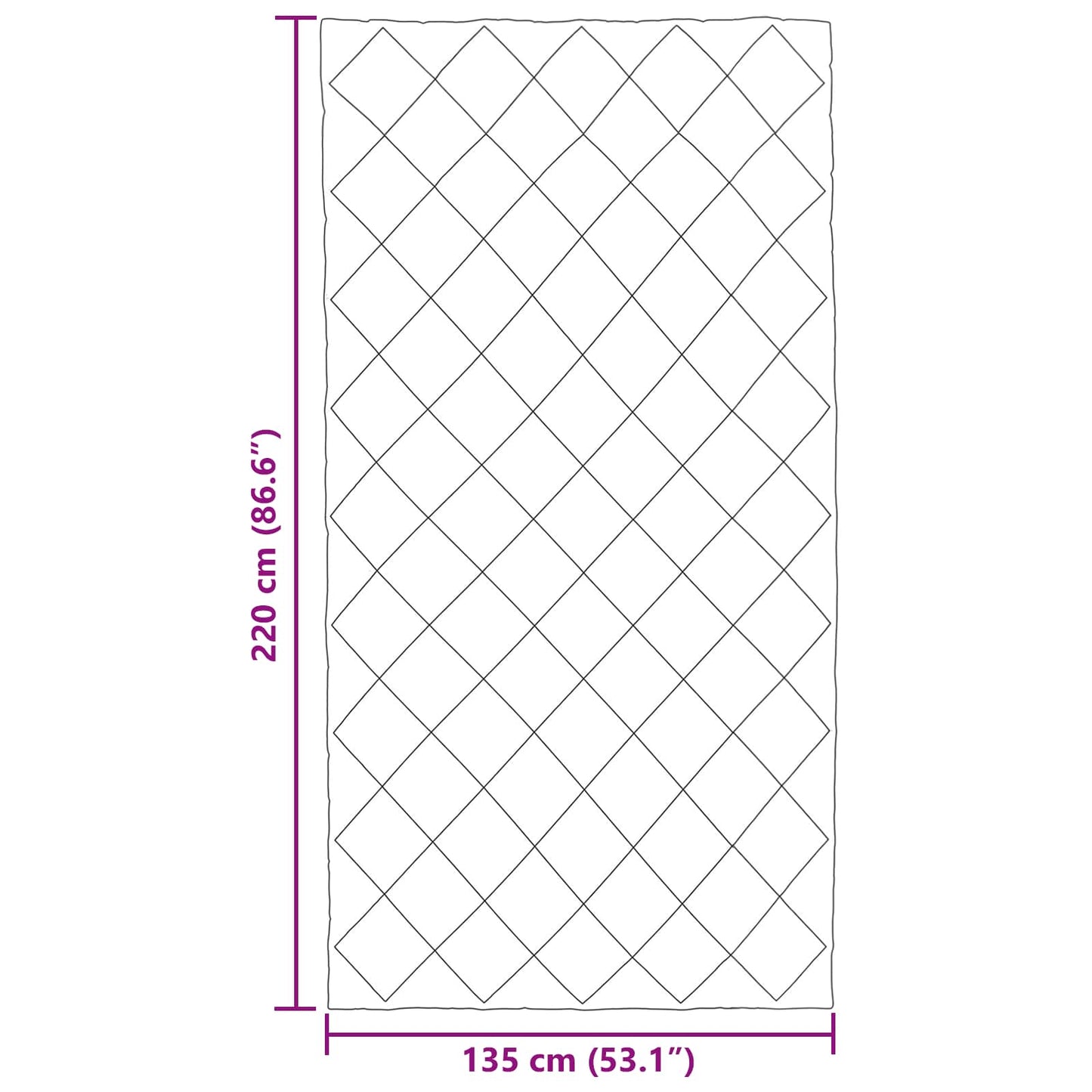 Ganzjahresbettdecke Schwarz 220 x 135 cm Mikrofaser