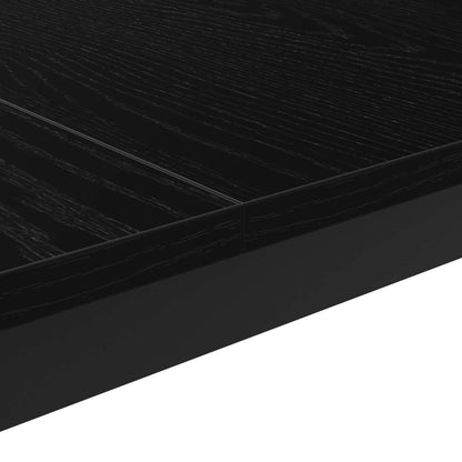 Couchtisch Schwarz Eichen-Optik 60 x 60 x 36 cm Holzwerkstoff