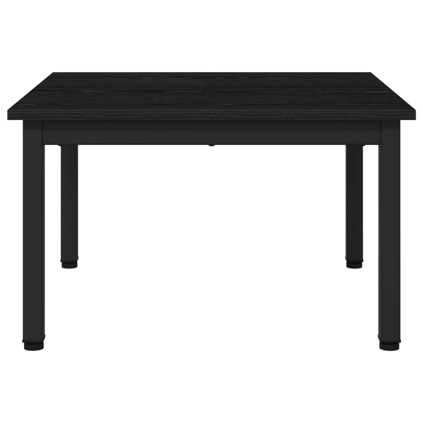 Couchtisch Schwarz Eichen-Optik 60 x 60 x 36 cm Holzwerkstoff