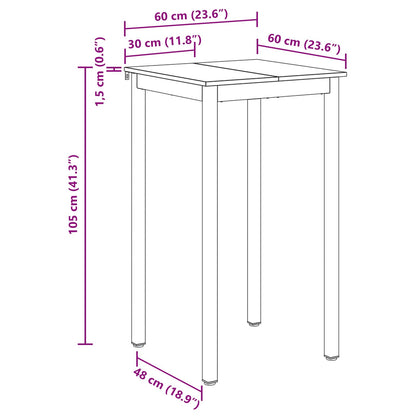 Stehtisch Holzwerkstoff