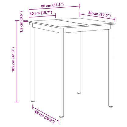 Stehtisch Holzwerkstoff