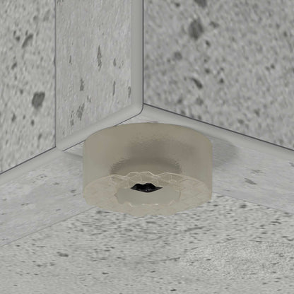 Sonnenschirmhalter Beton Grau 20 x 20 x 55,5 cm Holzwerkstoff