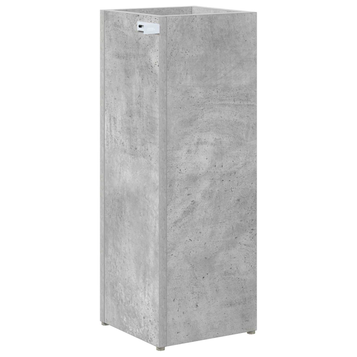 Sonnenschirmhalter Beton Grau 20 x 20 x 55,5 cm Holzwerkstoff