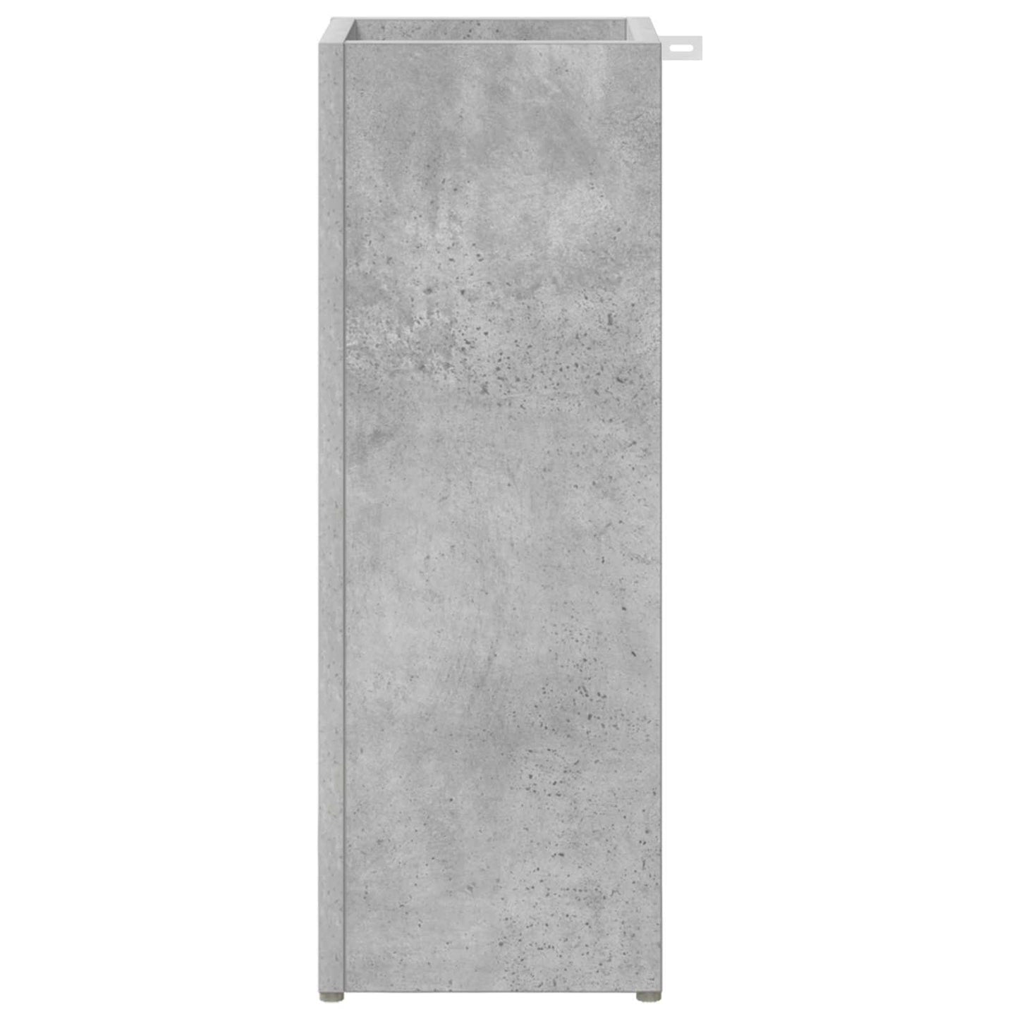 Sonnenschirmhalter Beton Grau 20 x 20 x 55,5 cm Holzwerkstoff