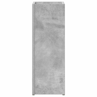 Sonnenschirmhalter Beton Grau 20 x 20 x 55,5 cm Holzwerkstoff