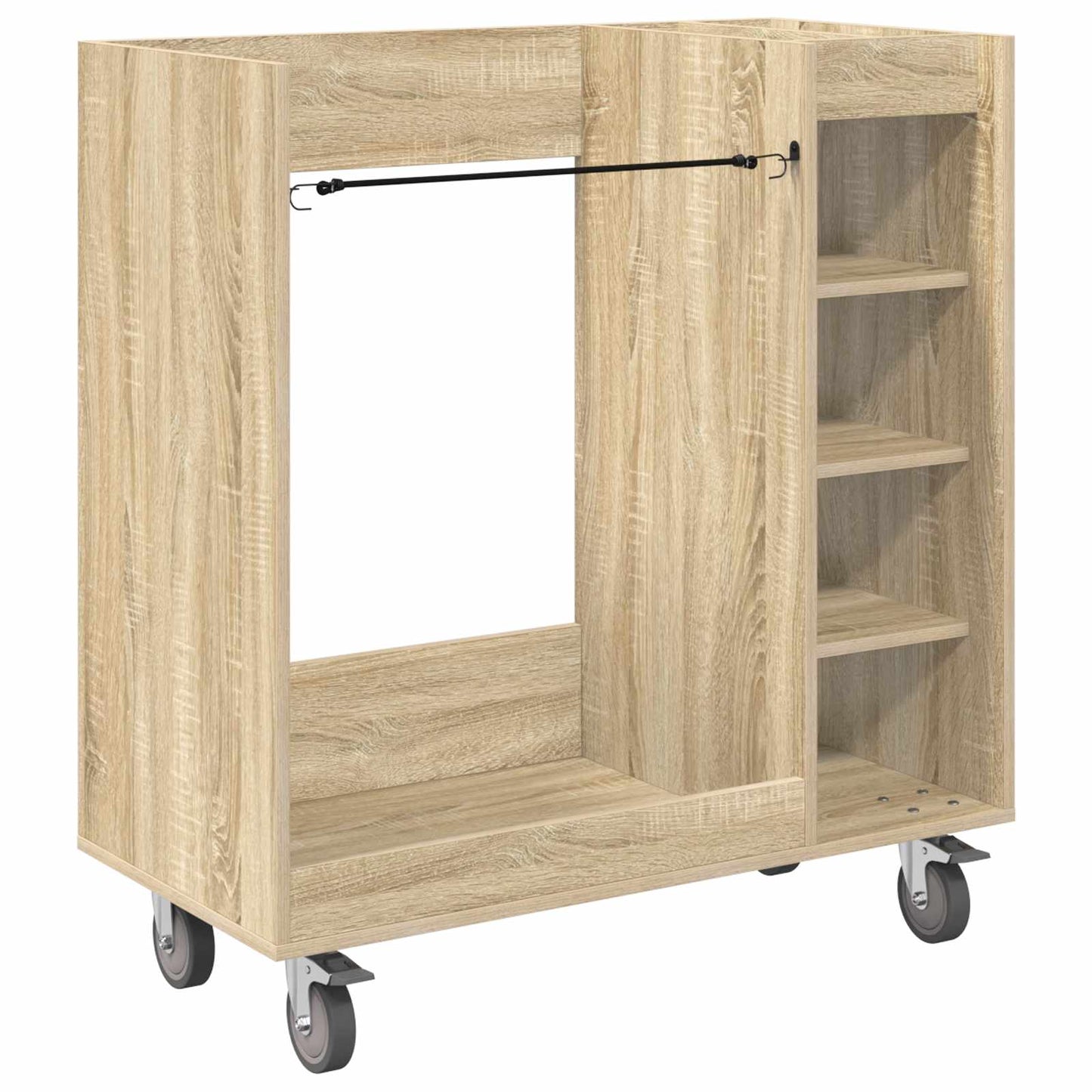 Golf Schrank Mit Rad Uni Sonoma-Eiche 90 x 45 x 98 cm
