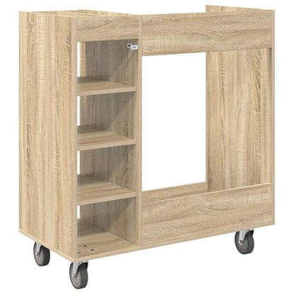 Golf Schrank Mit Rad Uni Sonoma-Eiche 90 x 45 x 98 cm