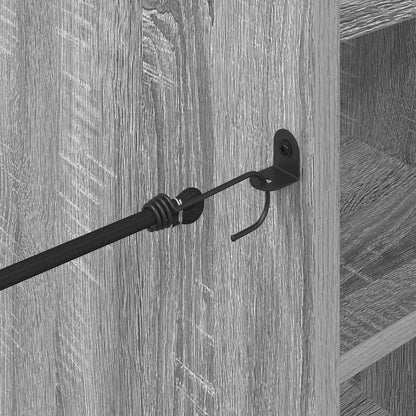 Golf Schrank Mit Rad Uni Graues Sonoma 120 x 45 x 98 cm