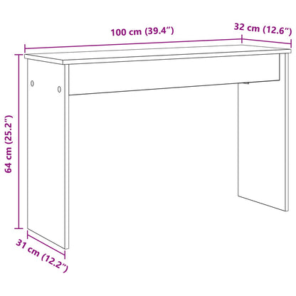 Klavierständer Altholz 100 x 32 x 64 cm Holzwerkstoff