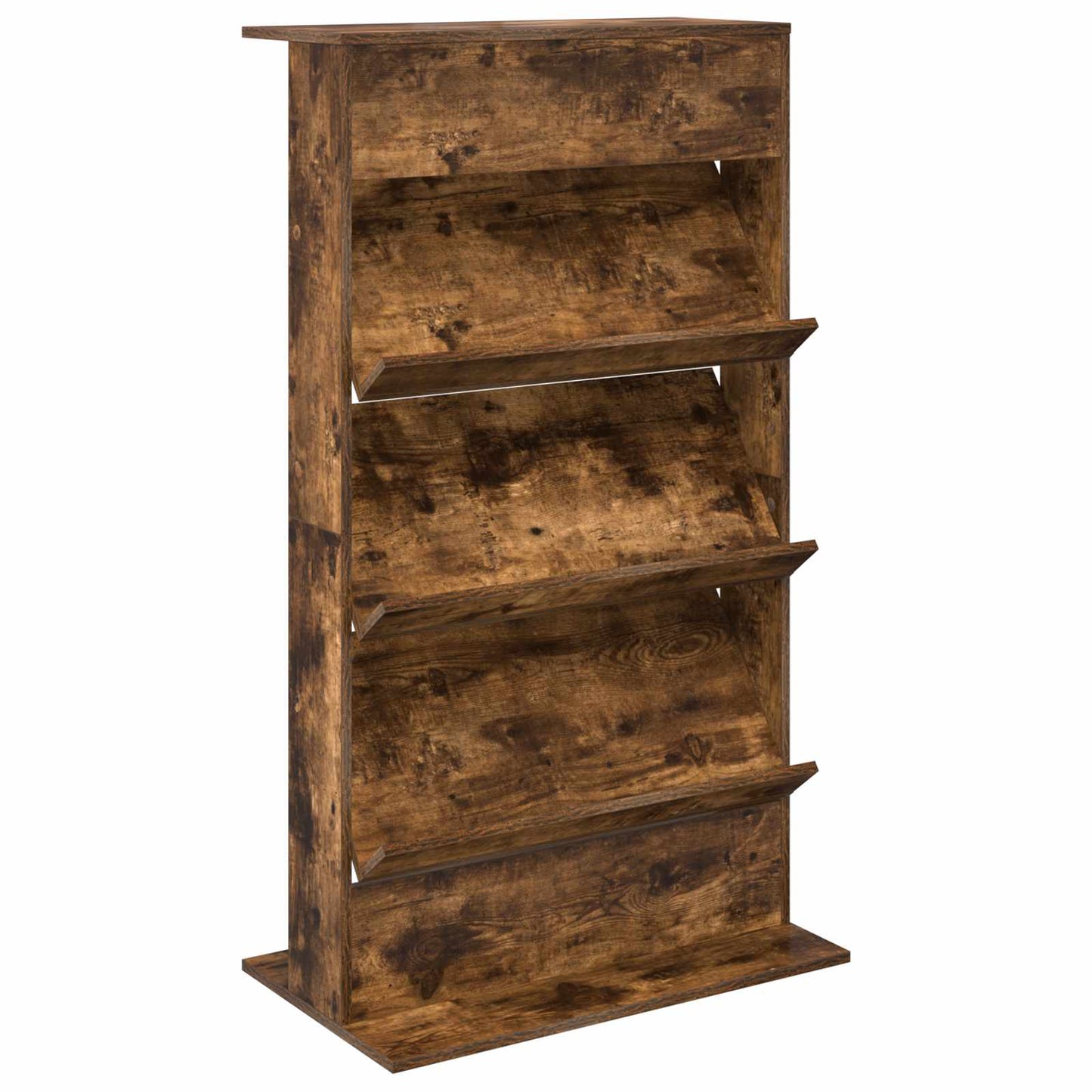 Magazinregal Geräucherte Eiche 70 x 41 x 126 cm Holzwerkstoff