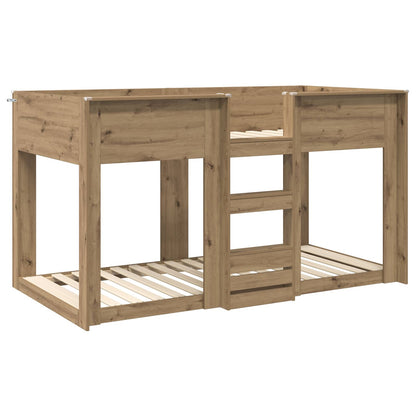 Etagenbett für Kinder Artisan-Eiche 90 x 190 cm Holzwerkstoff