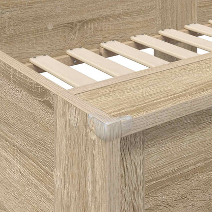 Etagenbett für Kinder Sonoma-Eiche 90 x 200 cm Holzwerkstoff