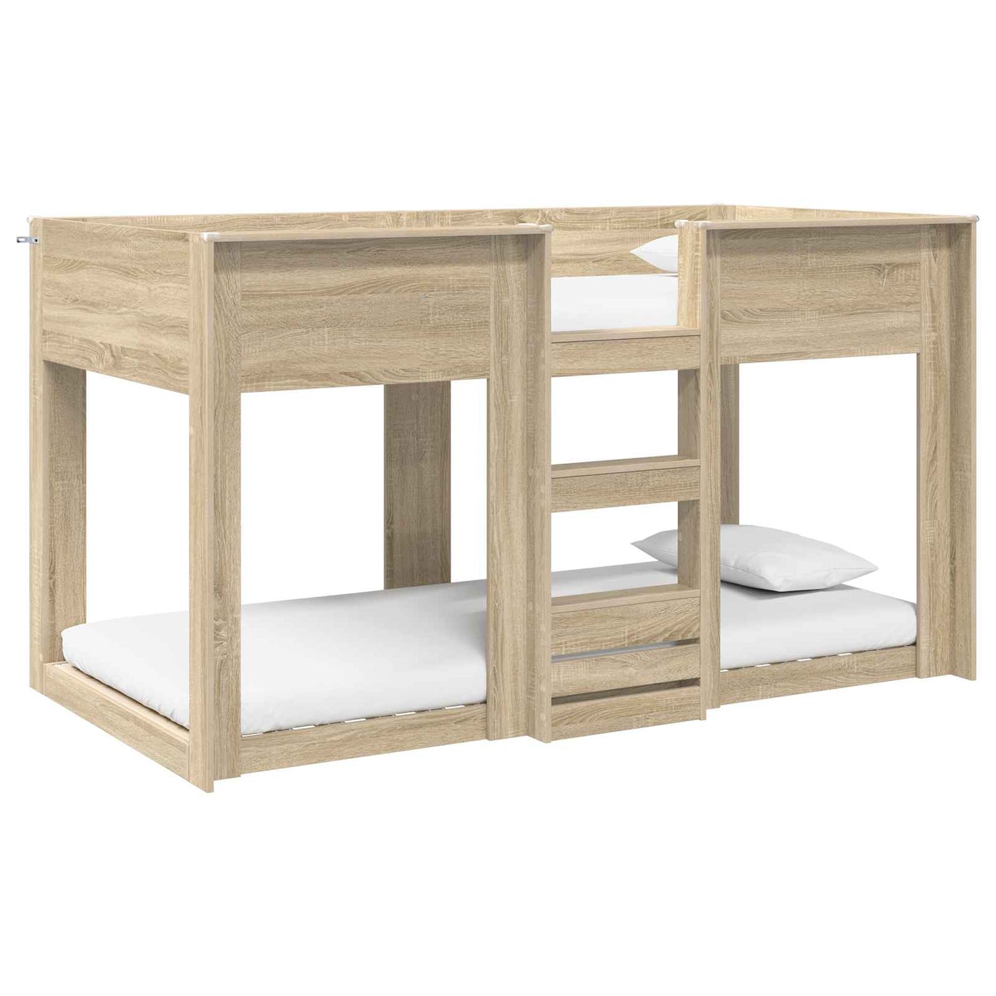 Etagenbett für Kinder Sonoma-Eiche 90 x 200 cm Holzwerkstoff