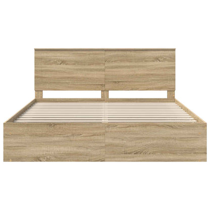 Bettrahmen Sonoma 180 x 200 cm Massives Kiefernholz