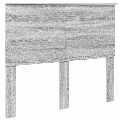 Bettrahmen Graues Sonoma 120 x 200 cm Massives Kiefernholz