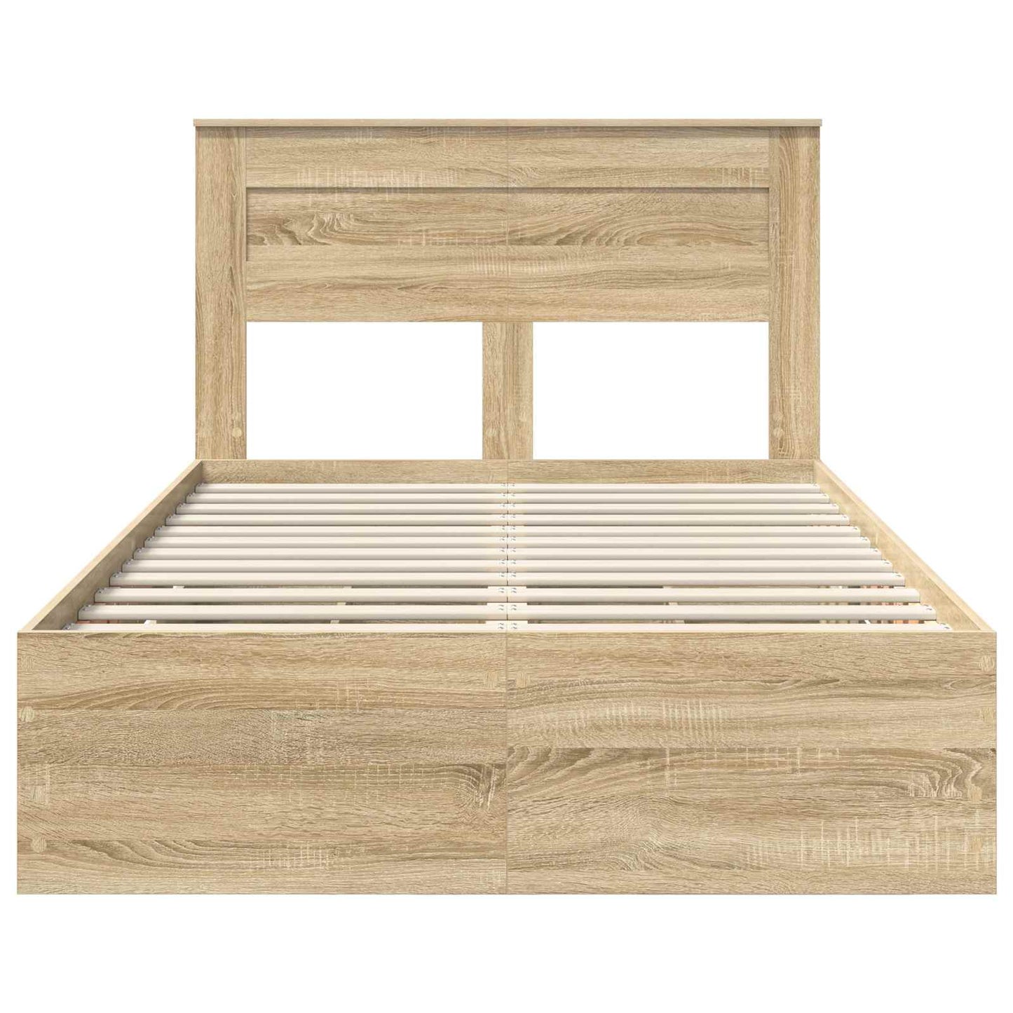 Bettrahmen Sonoma-Eiche 120 x 200 cm Ingenieurs Holz