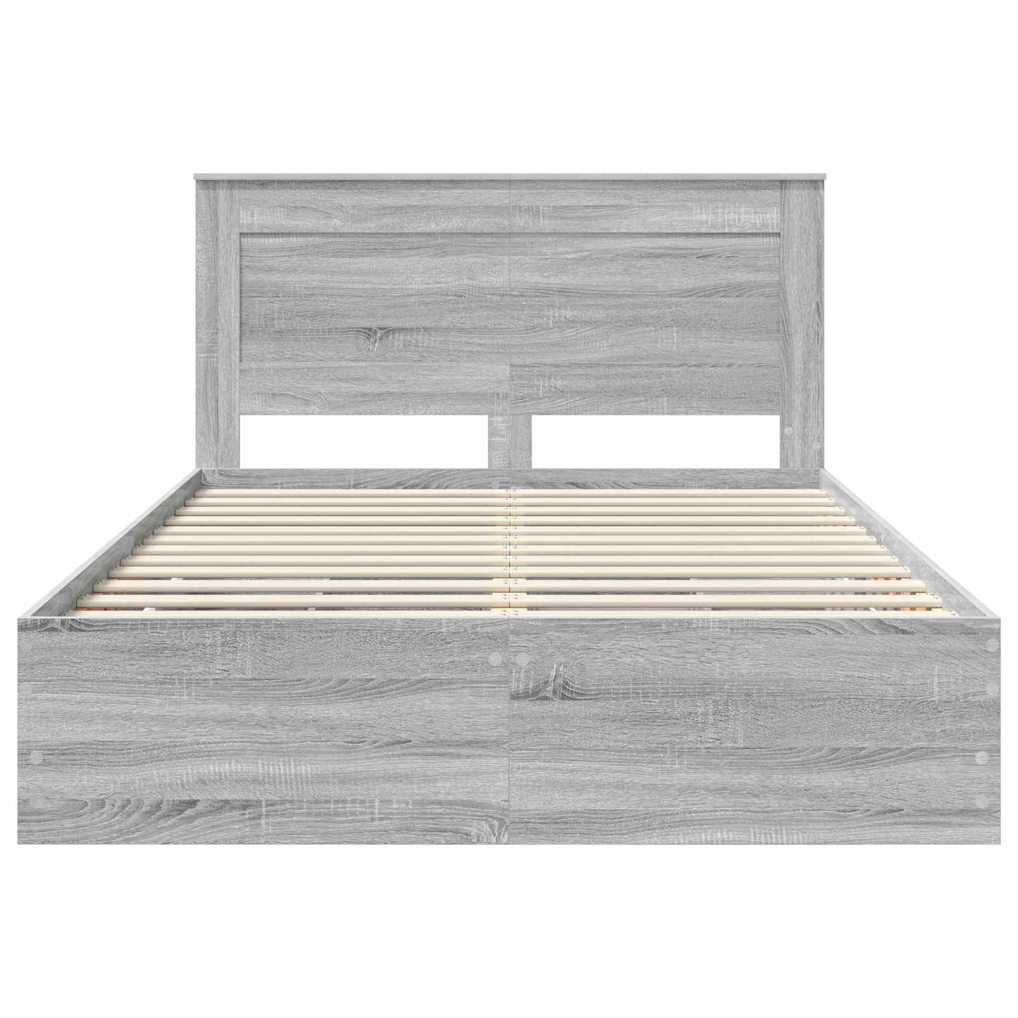 Bettrahmen Graues Sonoma 160 x 200 cm Ingenieurs Holz