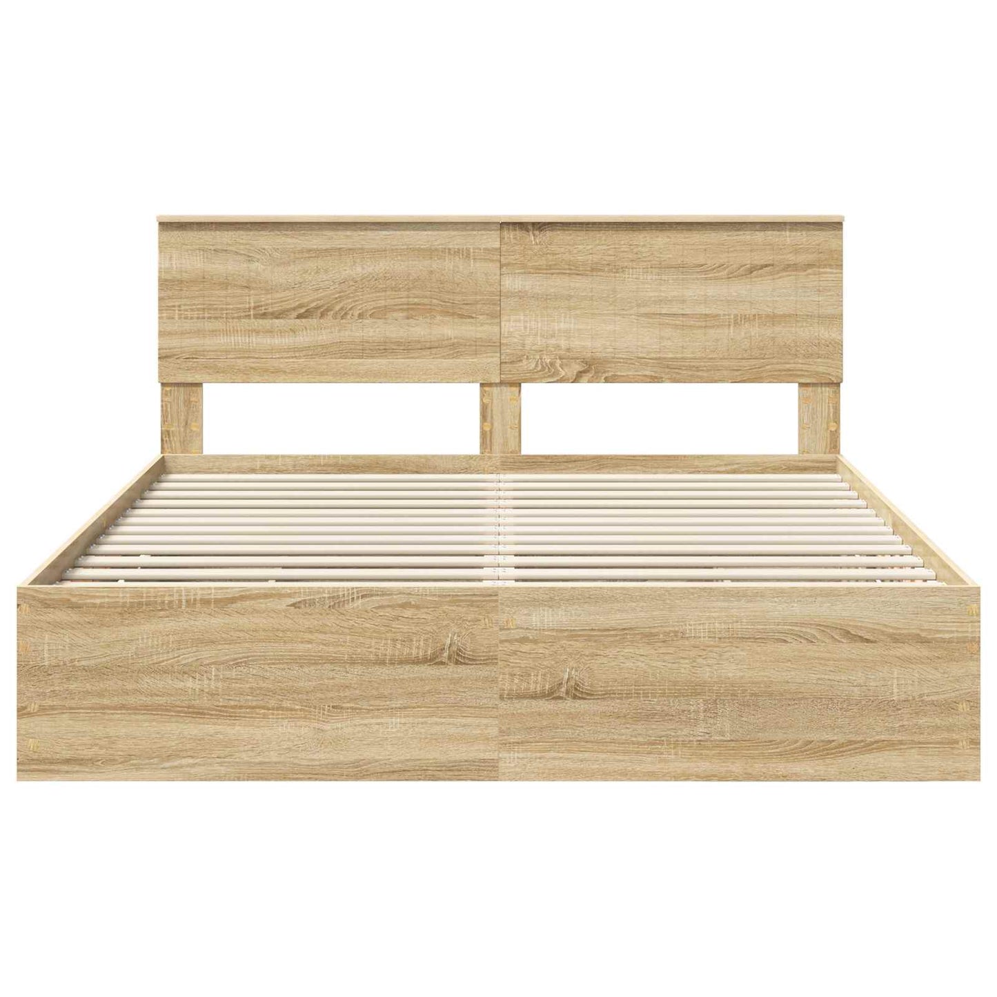 Bettrahmen Sonoma-Eiche 160 x 200 cm Ingenieurs Holz