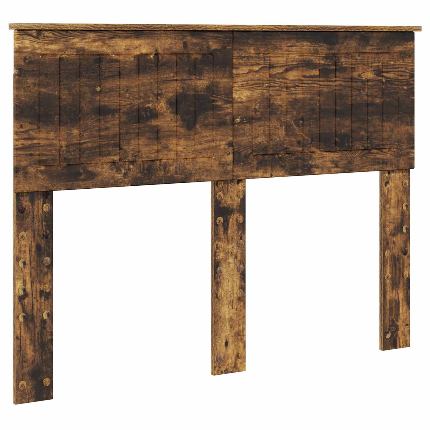 Bettrahmen Geräucherte Eiche 120 x 190 cm Ingenieurs Holz