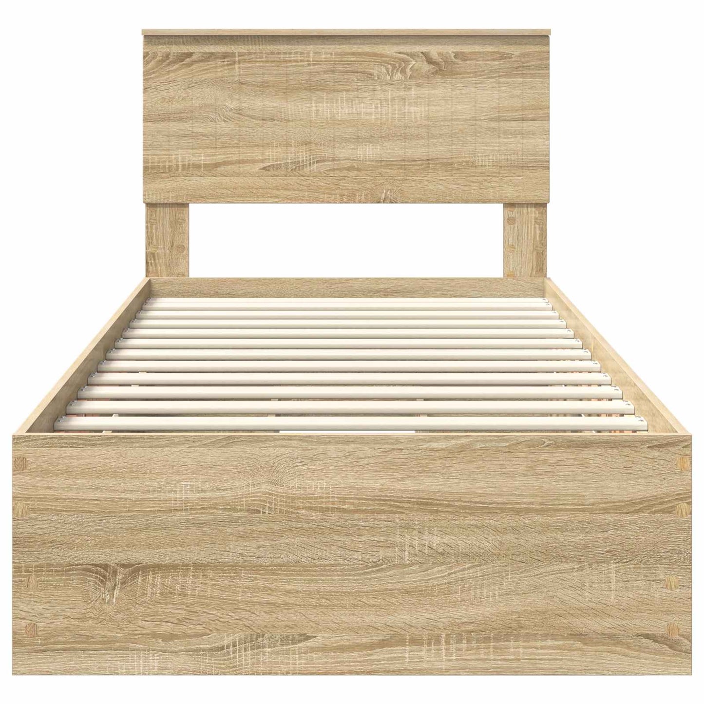 Bettrahmen Sonoma-Eiche 90 x 190 cm Ingenieurs Holz