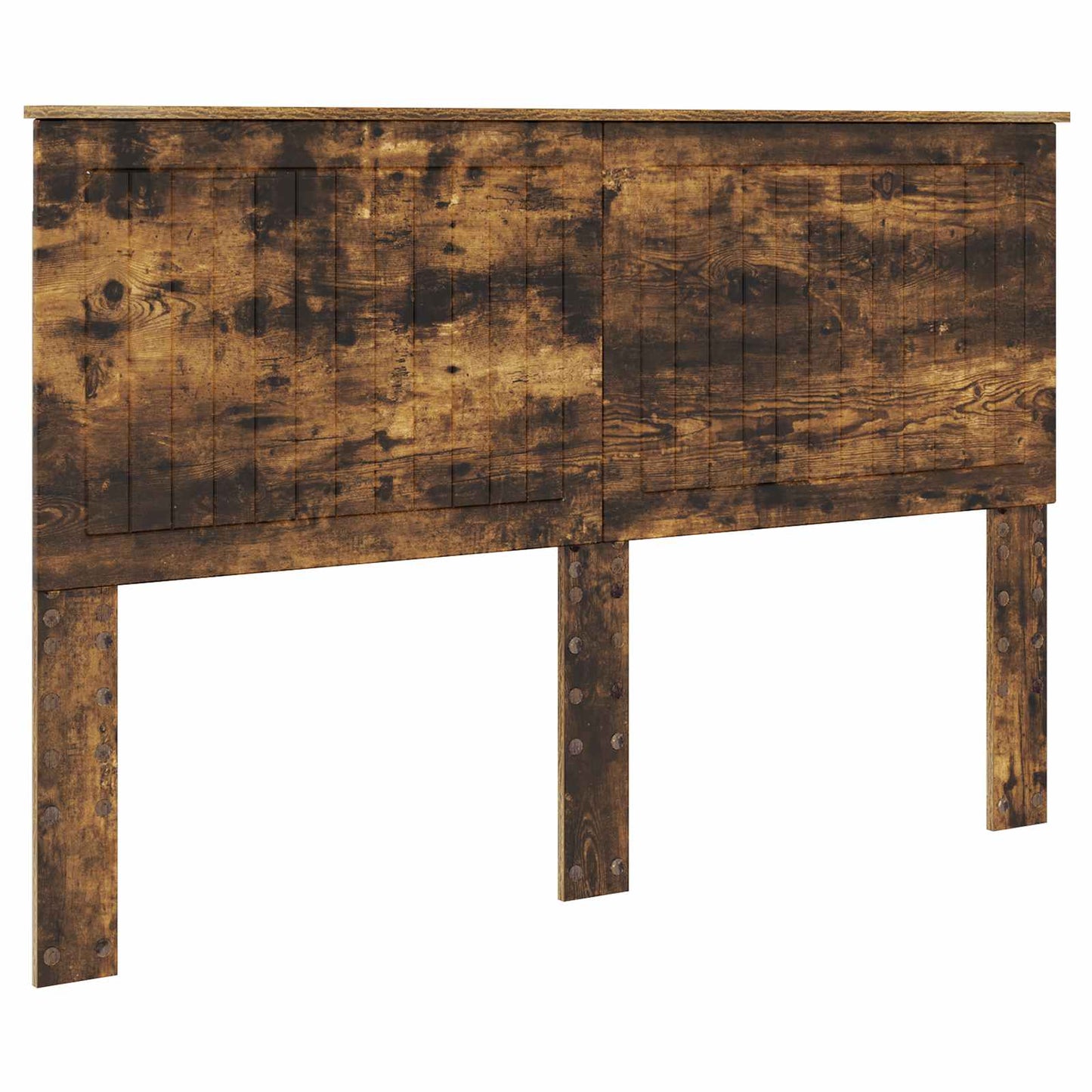 Bettrahmen Geräucherte Eiche 150 x 200 cm Holzwerkstoff