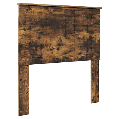 Bettrahmen Geräucherte Eiche 90 x 200 cm Holzwerkstoff