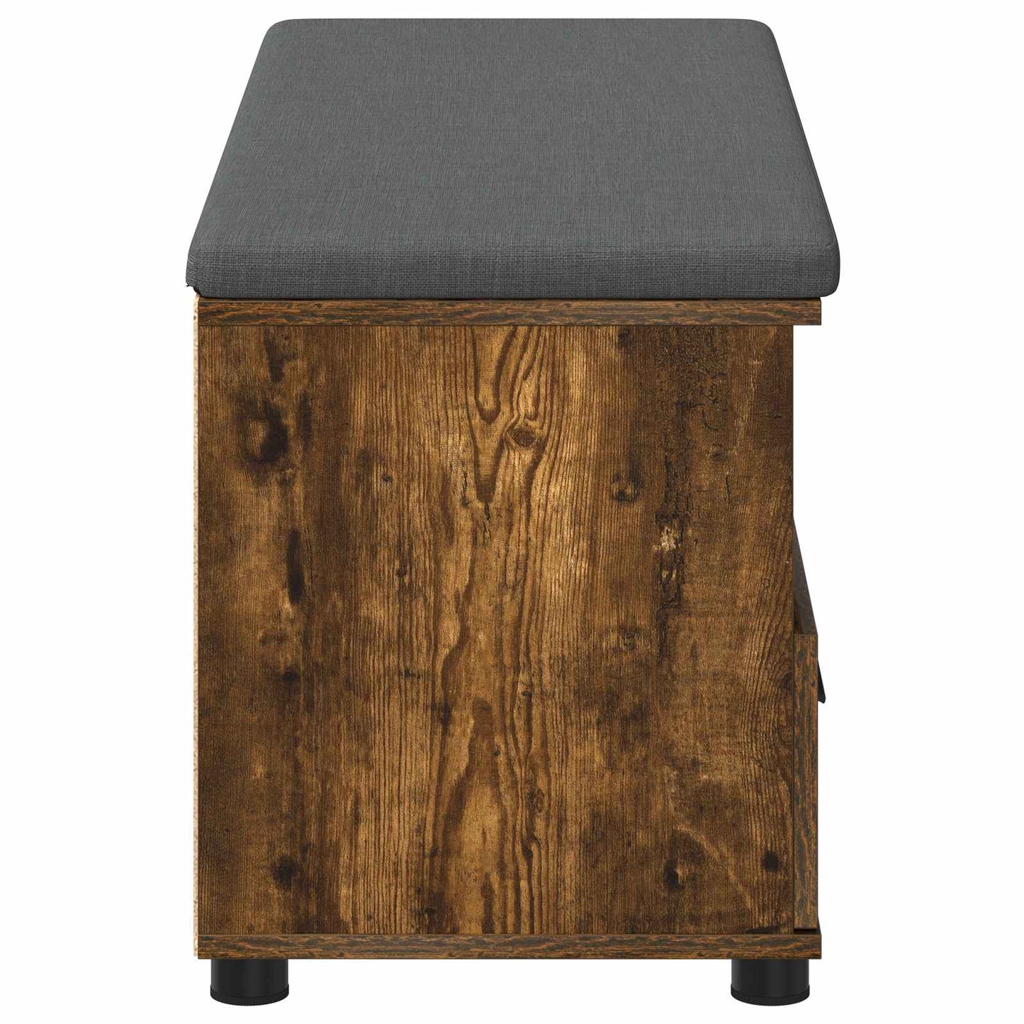 Flurbank mit Kissen Geräucherte Eiche 100 x 38 x 46 cm