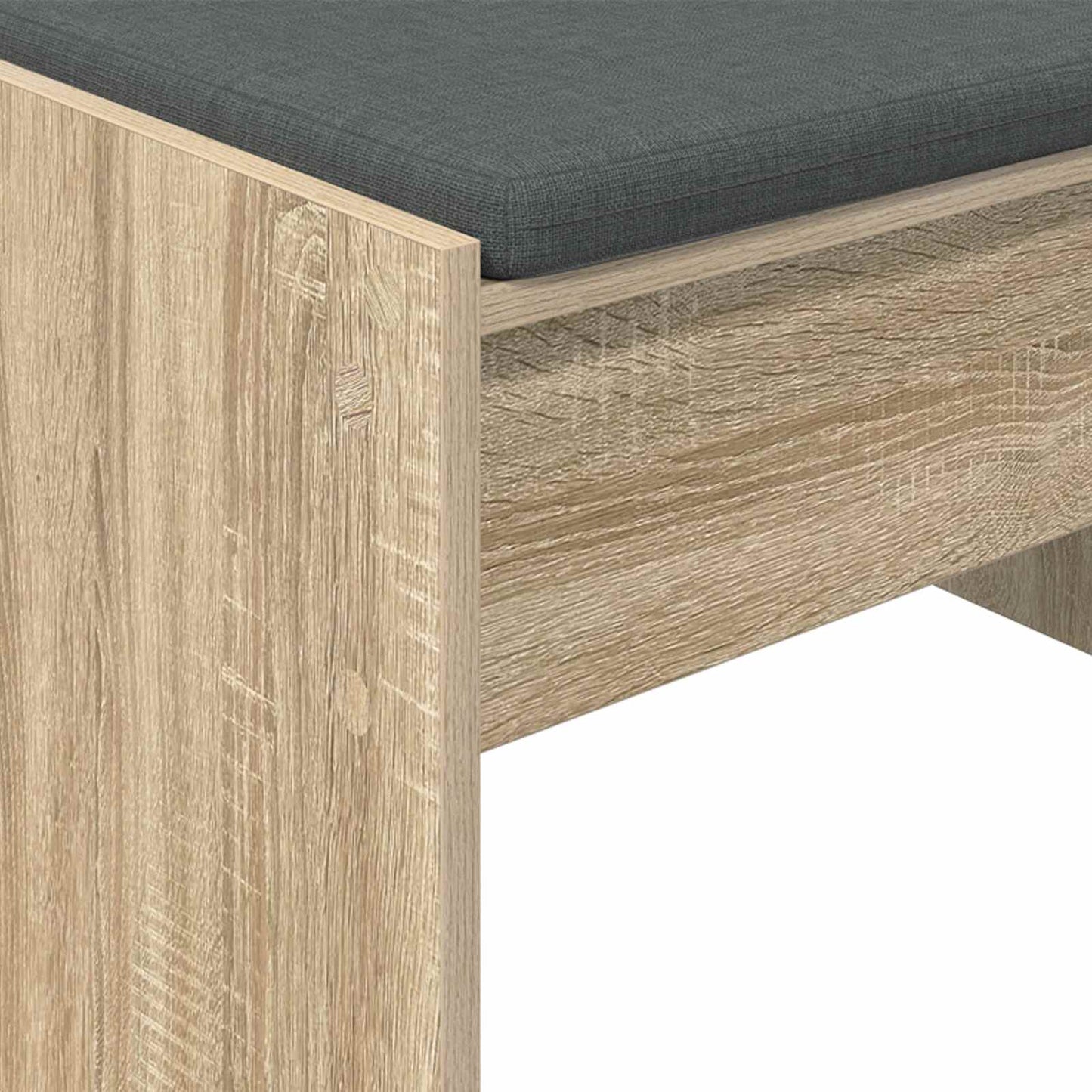 Flurbank mit Kissen Sonoma-Eiche 83 x 38 x 40 cm