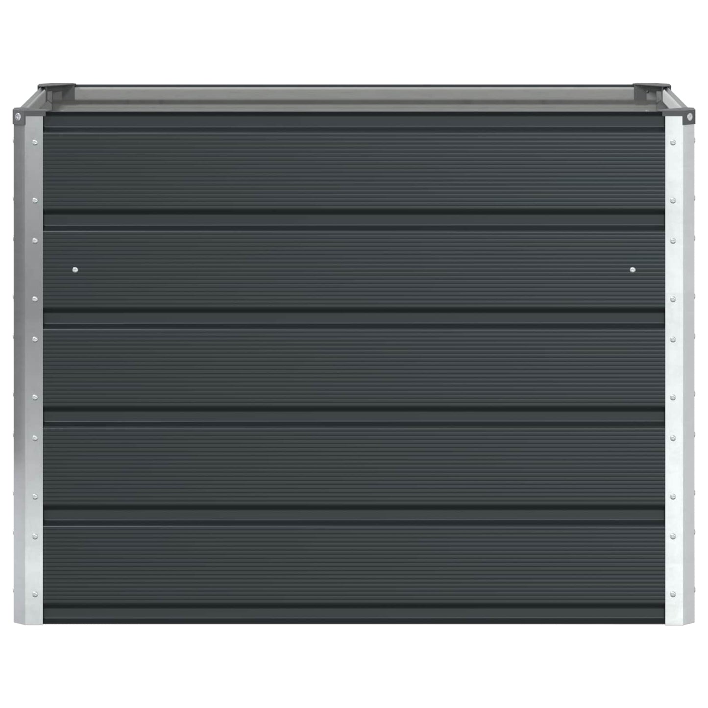 Pflanzkübel Anthrazit 480 x 50 x 45 cm Verzinkter Stahl