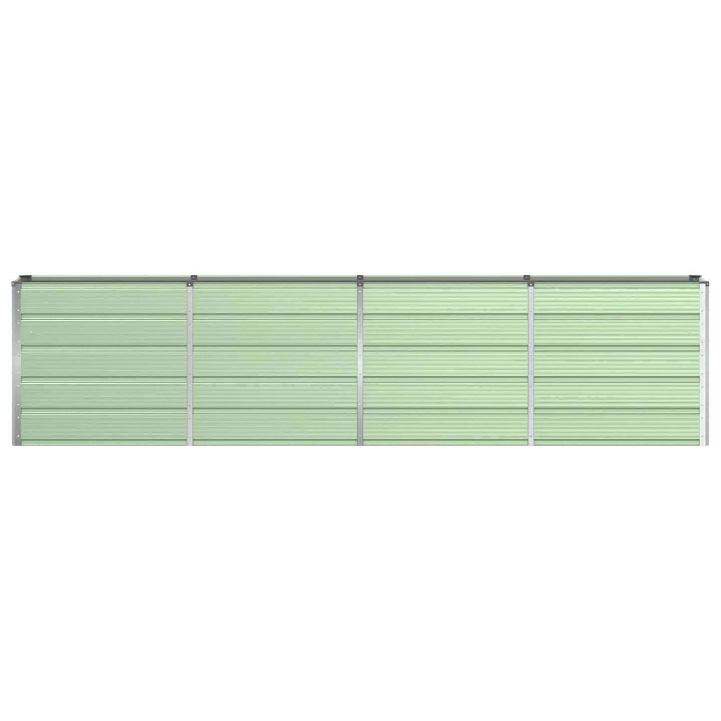 Pflanzkübel Grün 160 x 40 x 75 cm Stahl