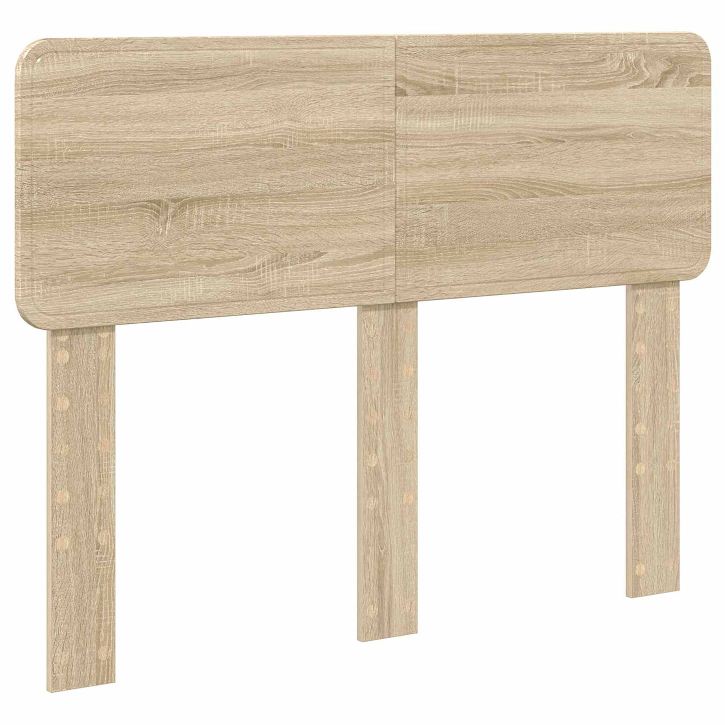 Bettrahmen mit Kopfteil Sonoma-Eiche 135 x 190 cm Holzwerkstoff