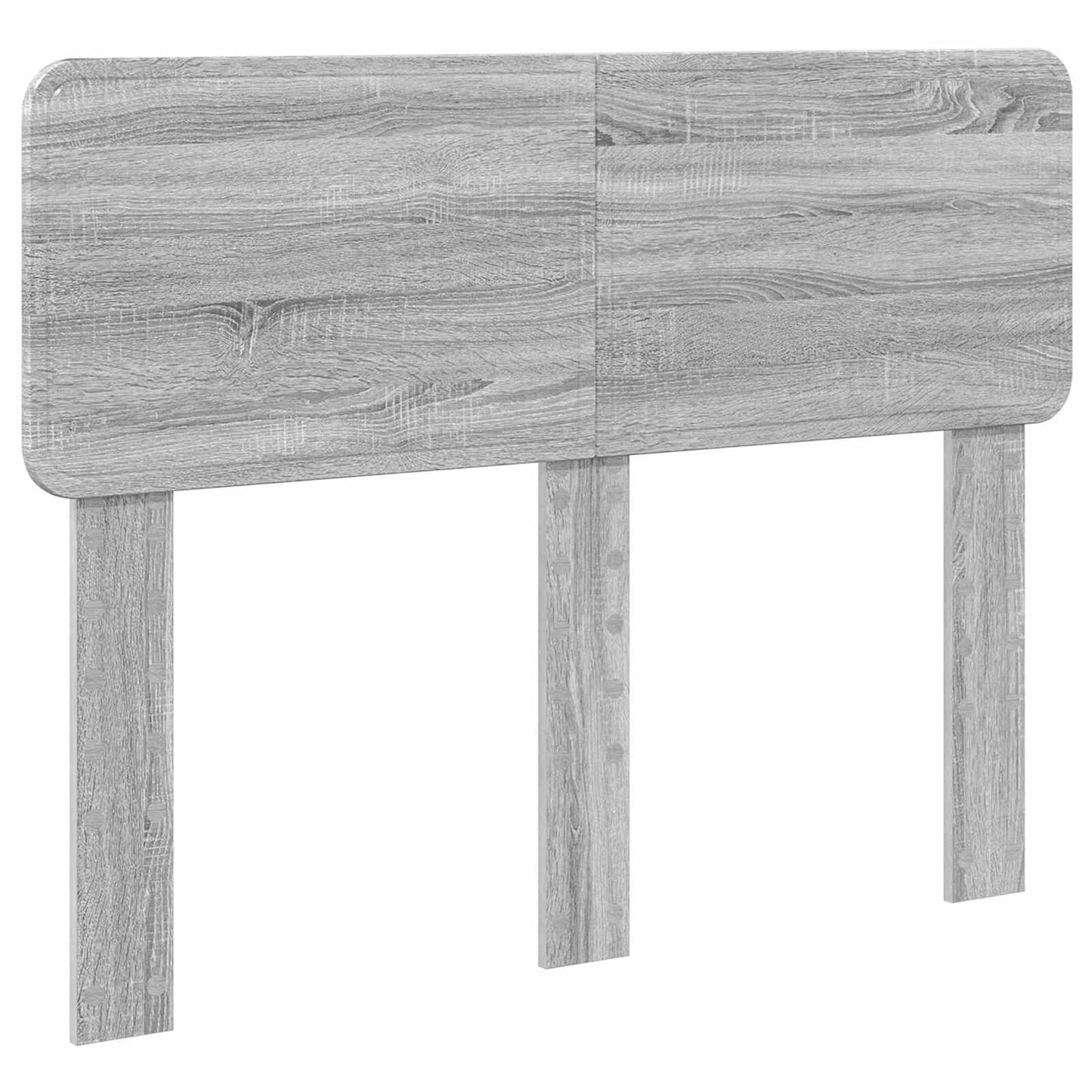 Bettrahmen Graues Sonoma 120 x 190 cm Holzwerkstoff