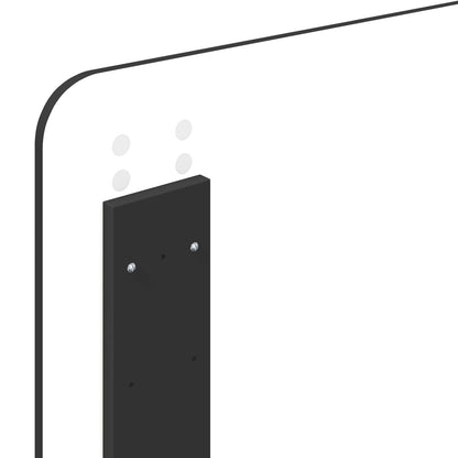 Bettrahmen mit Kopfteil Schwarz 75 x 190 cm Holzwerkstoff