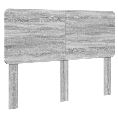 Bettrahmen Graues Sonoma 150 x 200 cm Massives Kiefernholz