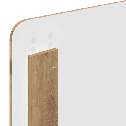 Bettrahmen mit Kopfteil Artisan-Eiche 90 x 200 cm Holzwerkstoff