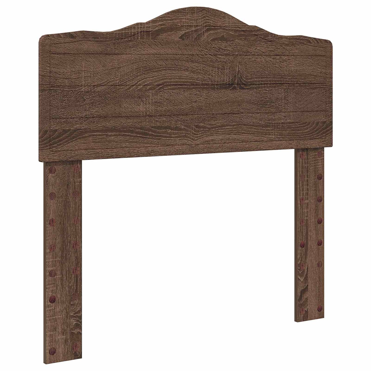 Bettrahmen Braun Eichen-Optik 90 x 190 cm Ingenieurs Holz