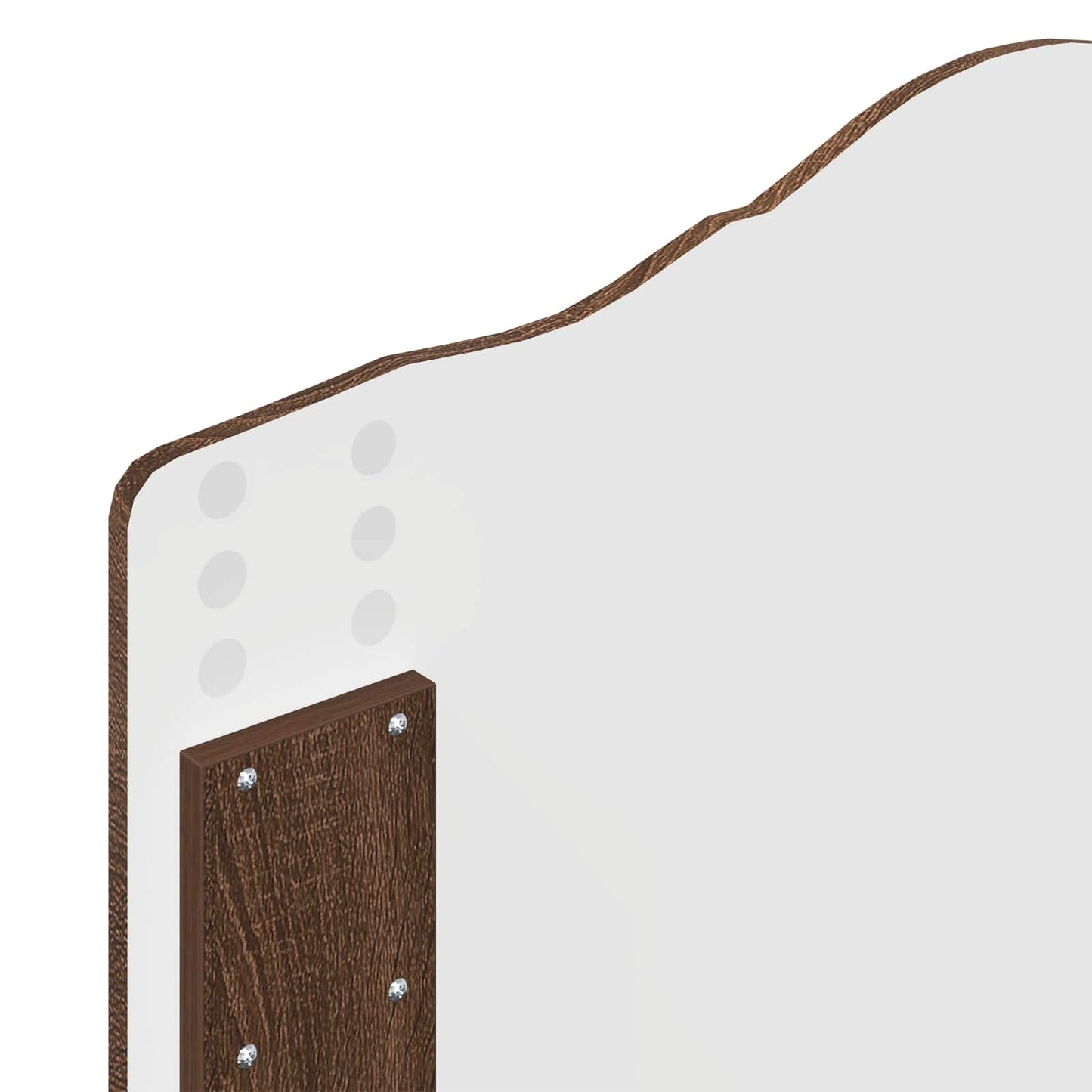 Bettrahmen Braun Eichen-Optik 100 x 200 cm Holzwerkstoff