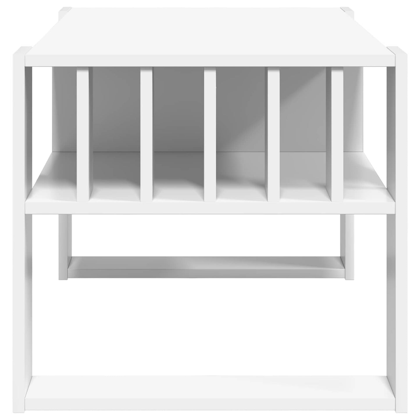 Couchtisch Weiß 92 x 49,5 x 45 cm Holzwerkstoff