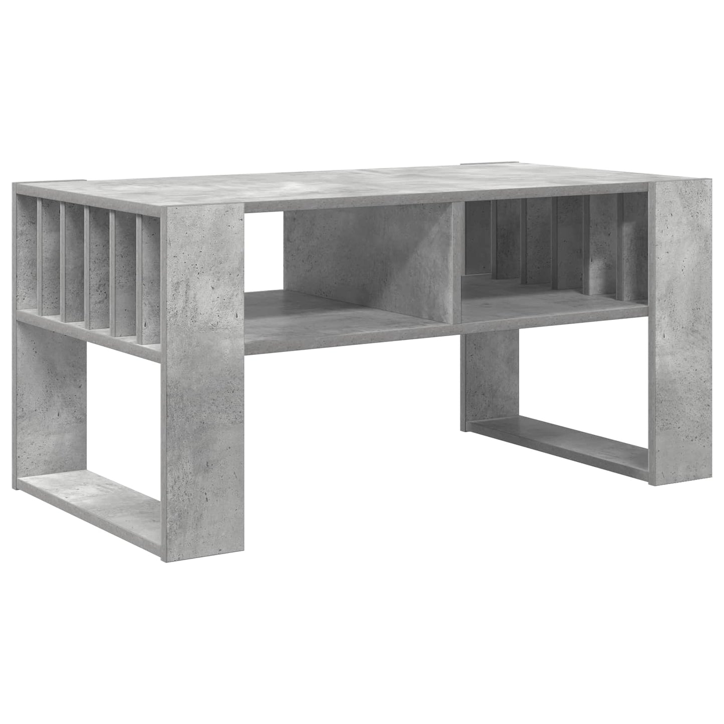 Couchtisch Beton Grau 92 x 49,5 x 45 cm Holzwerkstoff