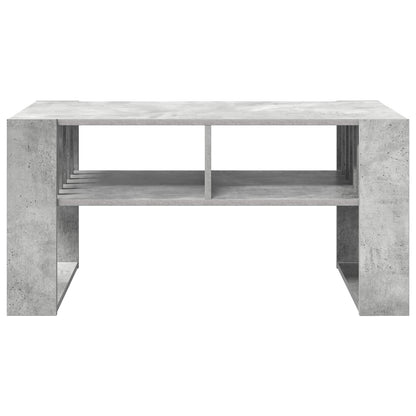 Couchtisch Beton Grau 92 x 49,5 x 45 cm Holzwerkstoff