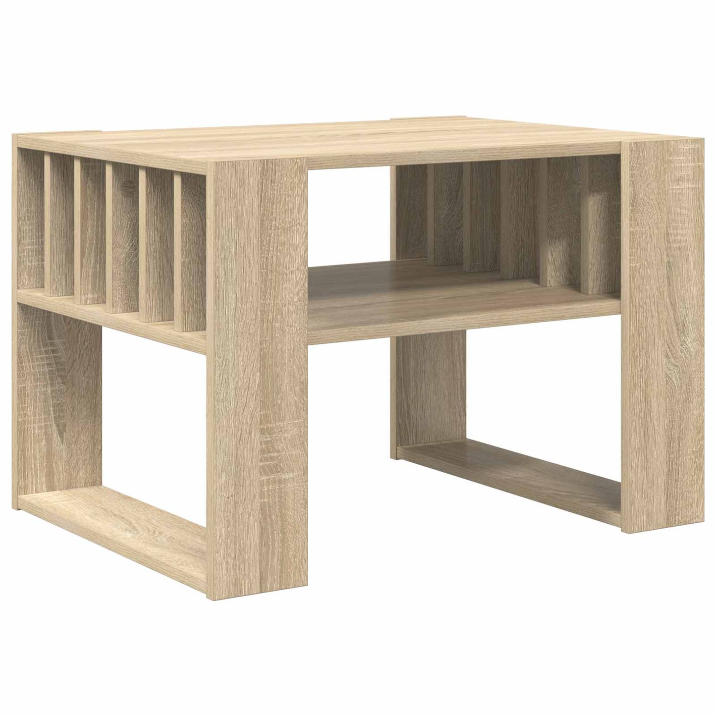 Couchtisch Sonoma-Eiche 66 x 49,5 x 45 cm Holzwerkstoff