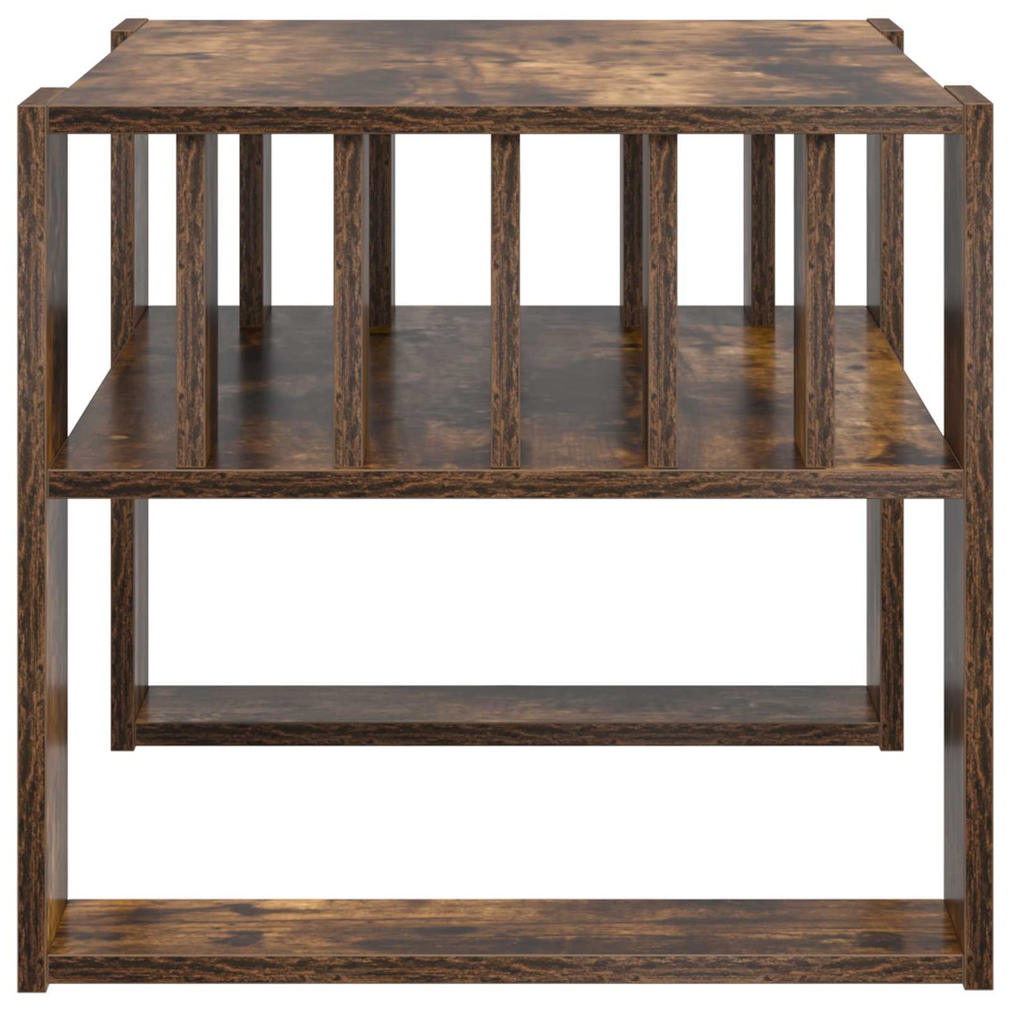 Couchtisch Geräucherte Eiche 66 x 49,5 x 45 cm Holzwerkstoff