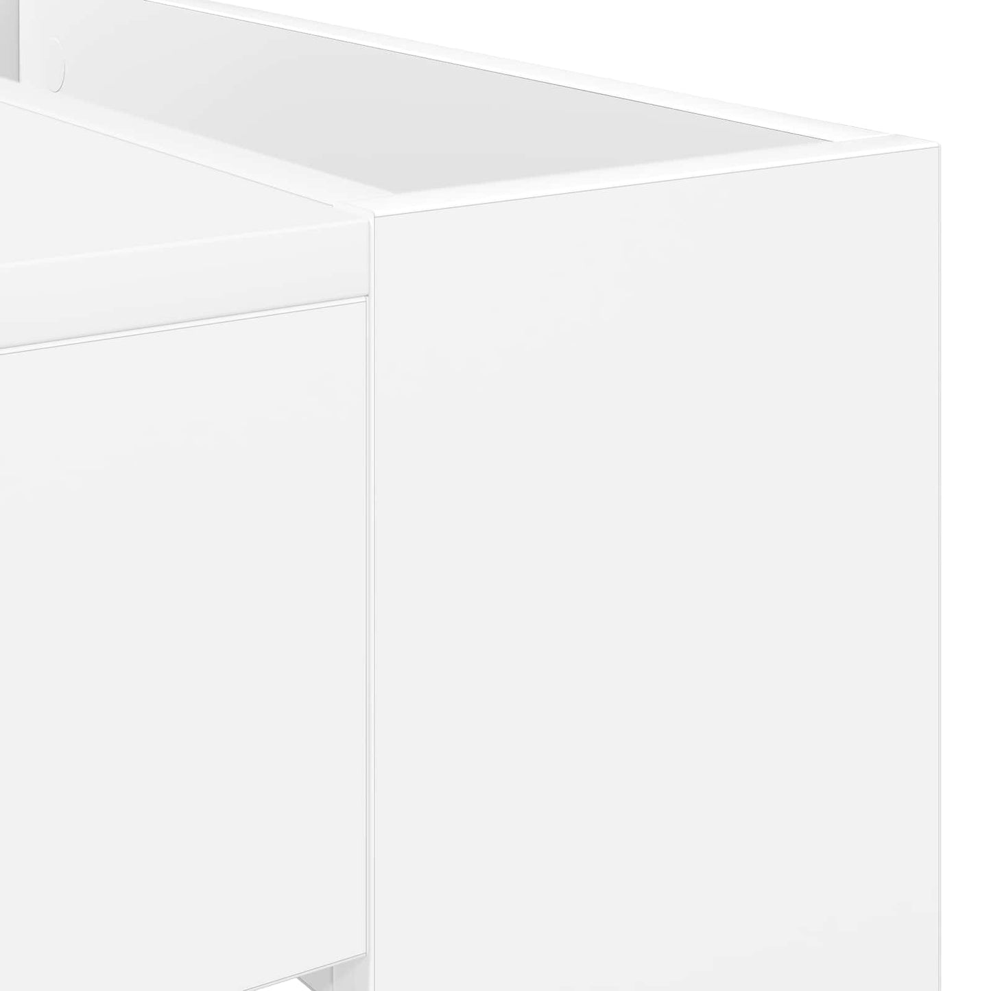 Couchtisch Weiß 110 x 50 x 41 cm Holzwerkstoff