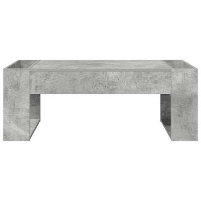 Couchtisch Beton Grau 110 x 50 x 41 cm Holzwerkstoff