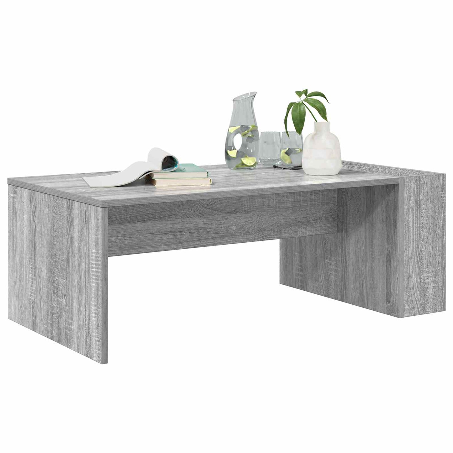 Couchtisch Graues Sonoma 95 x 50 x 34 cm Holzwerkstoff