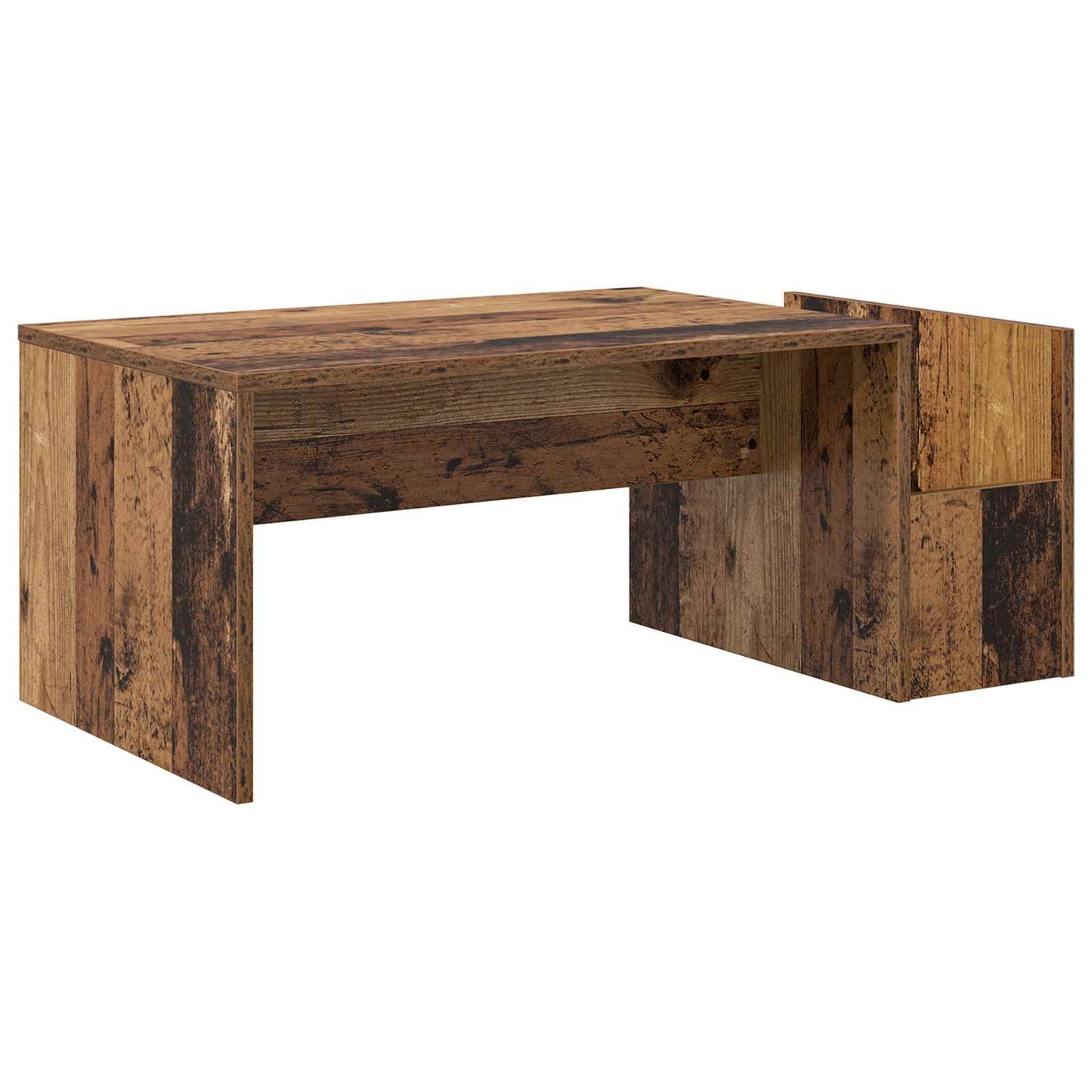 Couchtisch Altholz 90 x 45 x 35 cm Holzwerkstoff