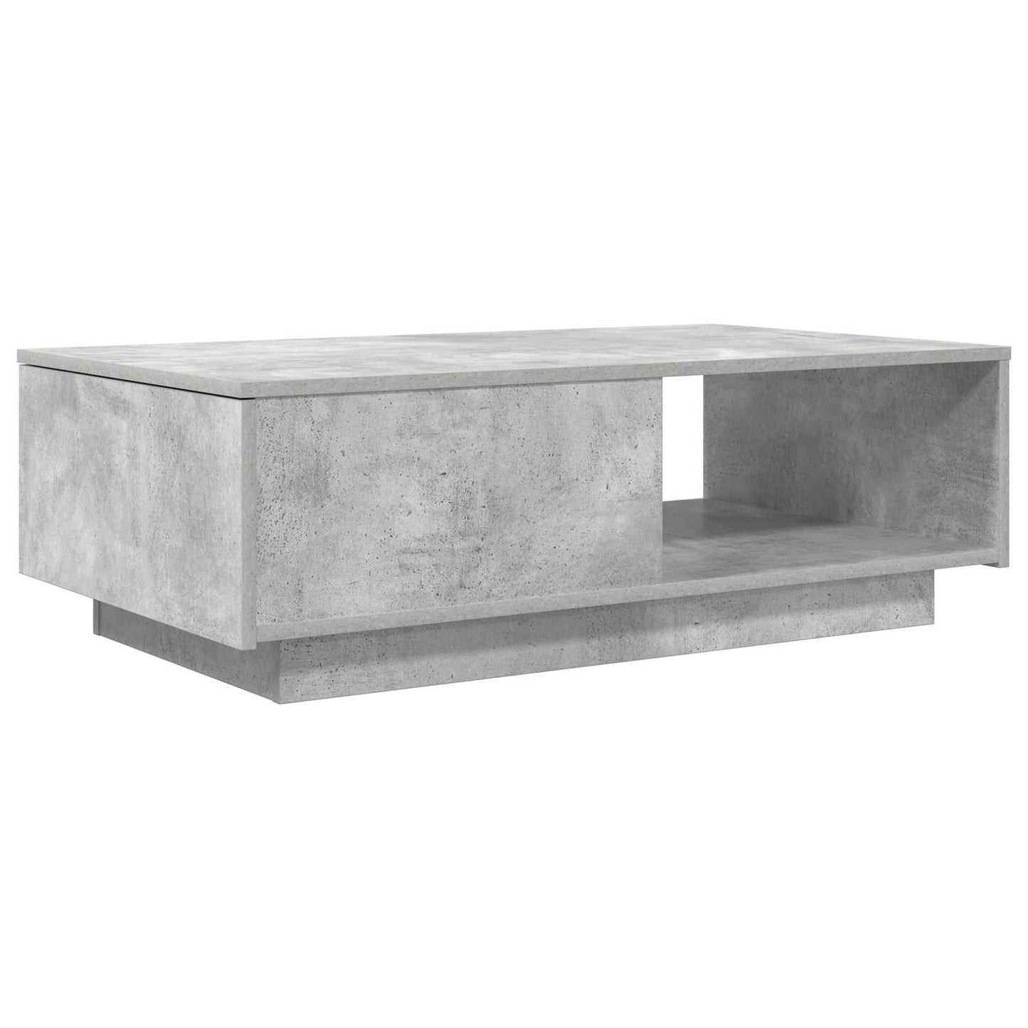 Couchtisch Beton Grau 95 x 55 x 31 cm Holzwerkstoff