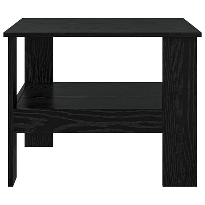 Couchtisch Schwarz Eichen-Optik 57 x 55 x 45 cm Holzwerkstoff